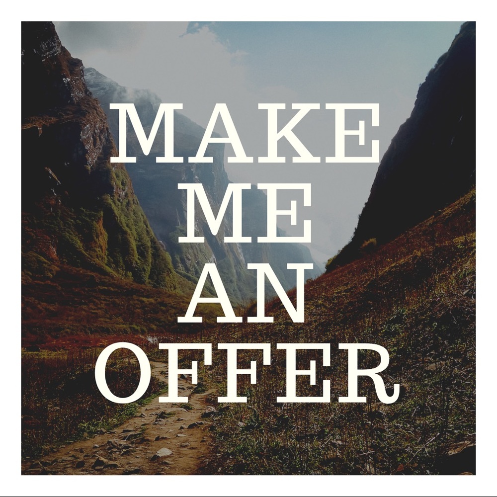 Make me an offer.